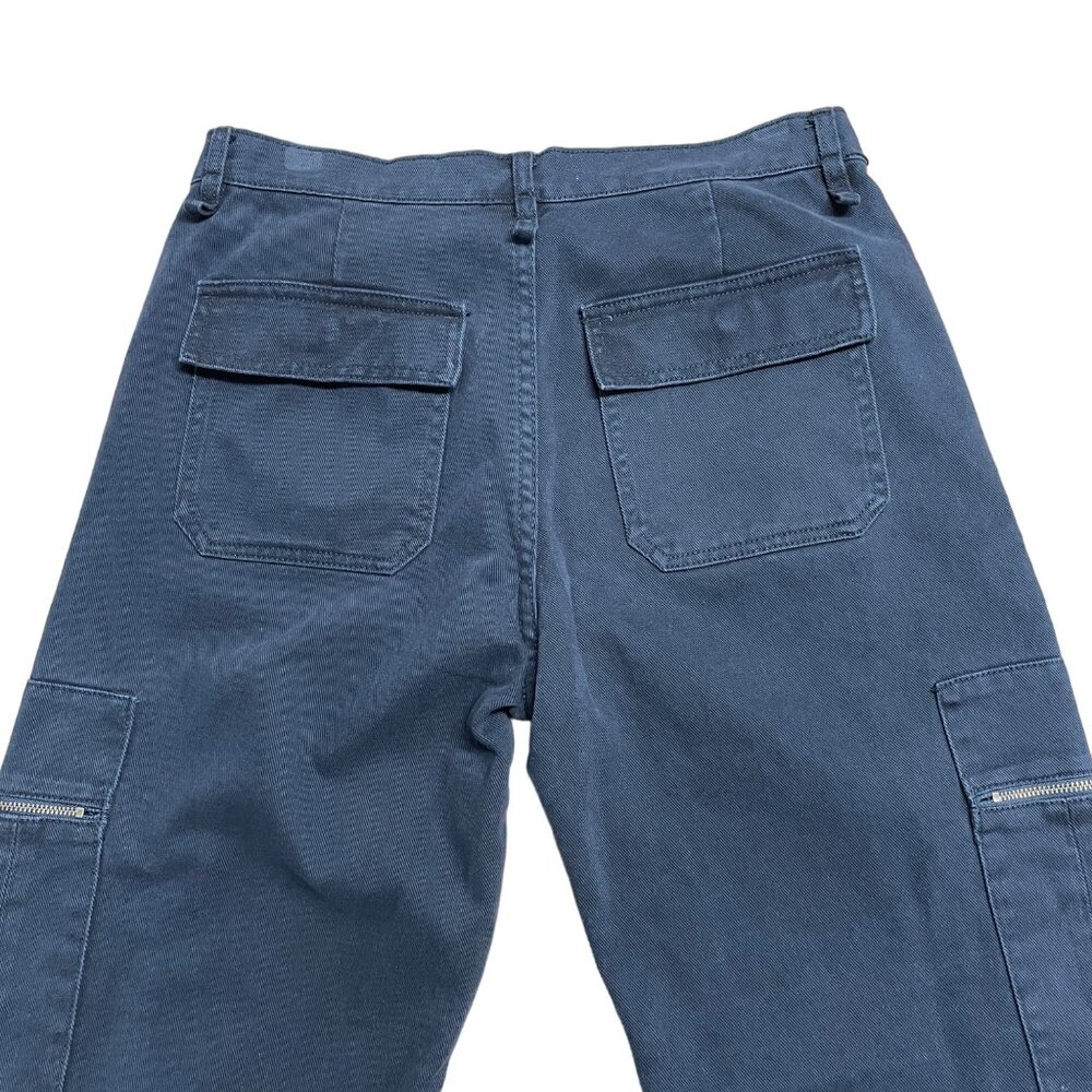 KANCAN JEANS JAINIE HIGH RISE STRAIGHT LEG UTILITY SIZE 9/28 GORPCORE KC7898NV - Picture 5 of 12